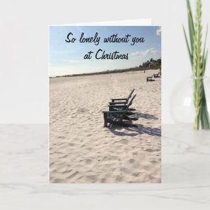 TARJETA FESTIVA MISS U / TUS HUGS / KISSES A LOS NAVIDADES