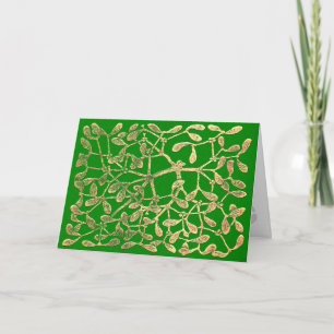Tarjeta Festiva Mistletoe