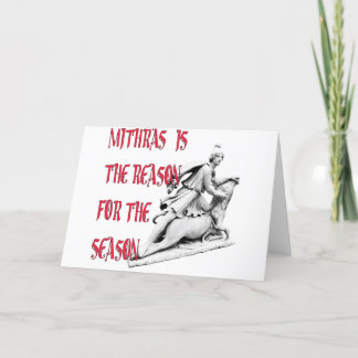 Tarjeta Festiva Mithras es la razón de la temporada