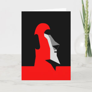 Tarjeta Festiva Moai