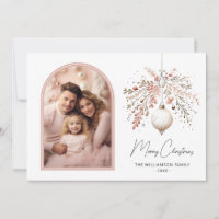 Moda acuarela Bauble y Navidades de fotografía fam