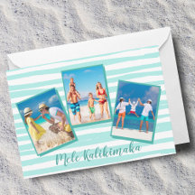 Moda de Navidades de la playa Mele Kalikimaka Foto