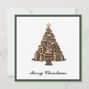 Tarjeta Festiva Moda de Vintage Diversión Colorido Libros Atractiv