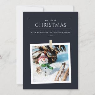 TARJETA FESTIVA MODA NAVIDADES MERRIEST