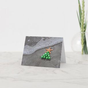 Tarjeta Festiva Moda Notecard de la playa