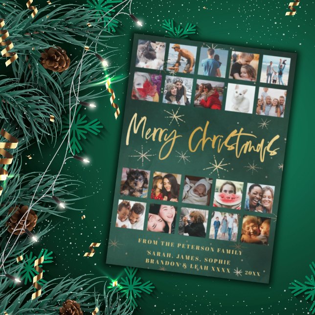 Tarjeta Festiva Modern Merry Christmas 20 (Subido por el creador)
