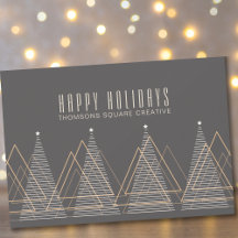 Modern Minimal Resumen Navidades de invierno