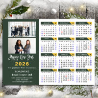 Modern Sage Green 2026 Calendar Business 2 Photo
