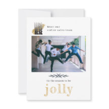 Moderna empresa foto Jolly Navidades de negocios H