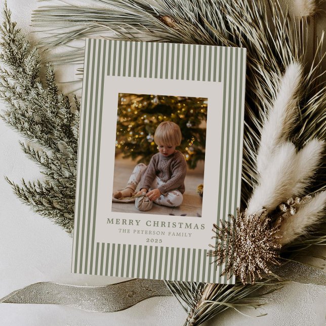 Tarjeta Festiva Moderna foto de familia de Navidades de la Pinstri (Subido por el creador)