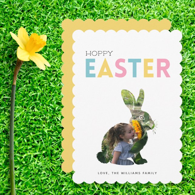 Tarjeta Festiva Moderna foto de Pascua de Adormidera (Subido por el creador)