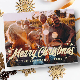 Tarjeta Festiva Moderna, simple y lúgubre, felicitaciones, estrell