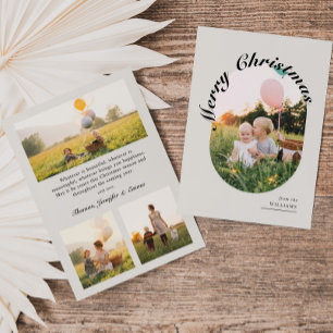 Tarjeta Festiva Moderna y elegante tipografía de escritura foto ov