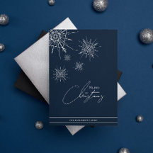 Moderno | Copos de nieve geométricos | NAVIDADES P