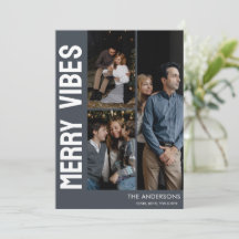 Moderno de moda 3 fotos con vibraciones merry