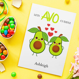 Tarjeta Festiva Moderno | Lets Avo Cuddle | DÍA DE SAN VALENTÍN