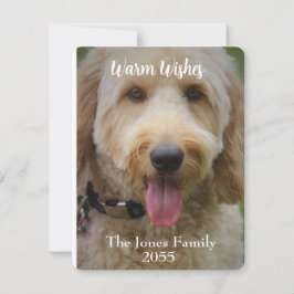 Tarjeta Festiva moderno Minimalista Foto 