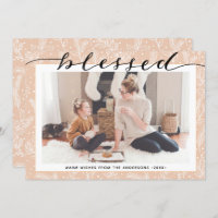 Moderno Peine Beige Boughs Elegante Guión Minimali