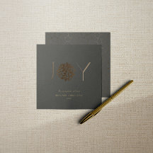 Modernos y elegantes Navidades corporativos JOY