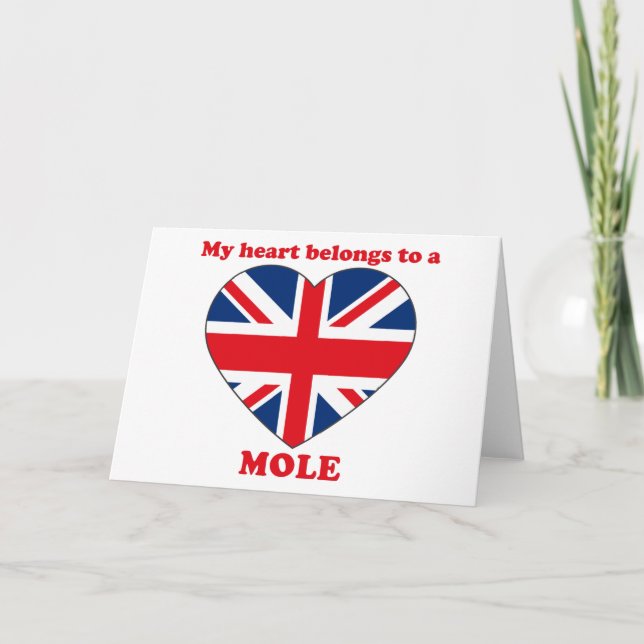 Tarjeta Festiva Mole (Anverso)