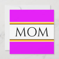 MOM Texto Tropical Naranja Blanco Rosado Bandas ne