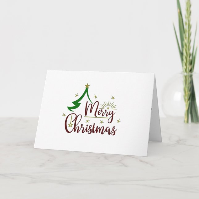 TARJETA FESTIVA MOMENTO MÁS MARAVILLOSO DEL AÑO PARA PENSAR EN AMI (Anverso)