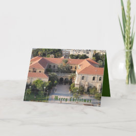 Tarjeta Festiva Monasterio de Rambam Carmelite