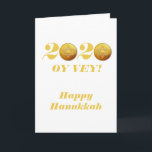 Tarjeta Festiva Moneda divertida de Hanukkah Oy Vey 2020 Gelt<br><div class="desc">Este diseño fue creado a partir de mi pintura de acrílico fluido única. Puede personalizarse haciendo clic en el botón personalizar y cambiando el nombre, las iniciales o las palabras. También puede cambiar el color y estilo del texto o eliminar el texto para un diseño de sólo imagen. Contáctame en...</div>