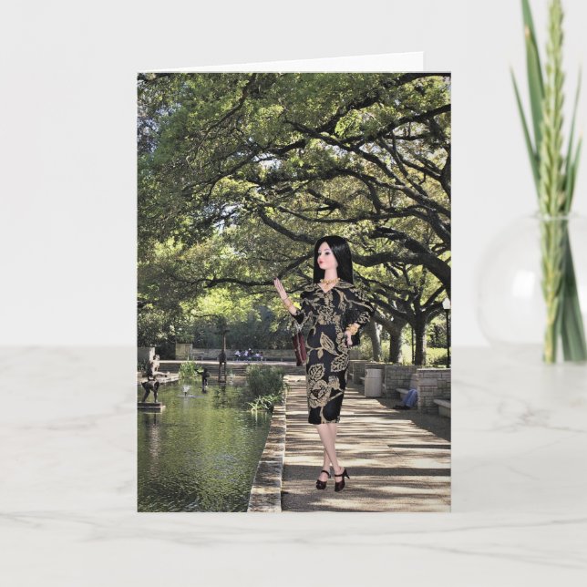 Tarjeta Festiva Montaje de fotos original #2ZC (Anverso)