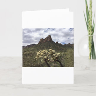Tarjeta Festiva Montañas de la Superstición