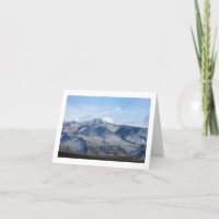 Montañas de Sacramento después de la nieve