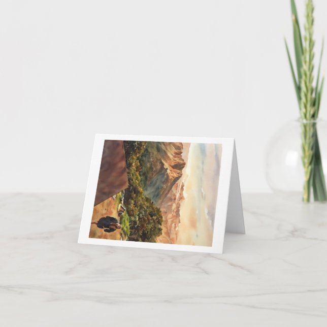 Tarjeta Festiva Montañas del Perú (Anverso)