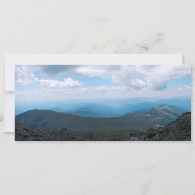 Tarjeta Festiva Monte Washington (Anverso)