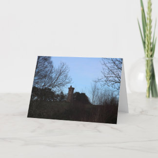 Tarjeta Festiva Monumento a Balmashanner, Forfar