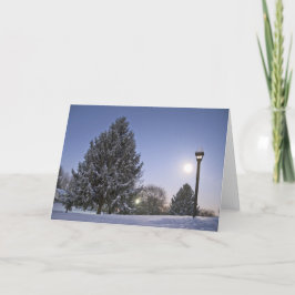 Tarjeta Festiva Moon Rise