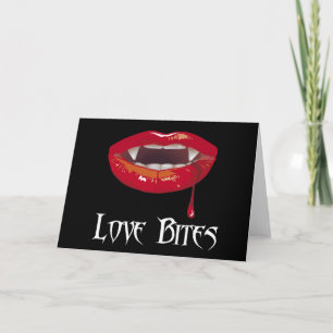 Tarjeta Festiva Mordeduras de amor