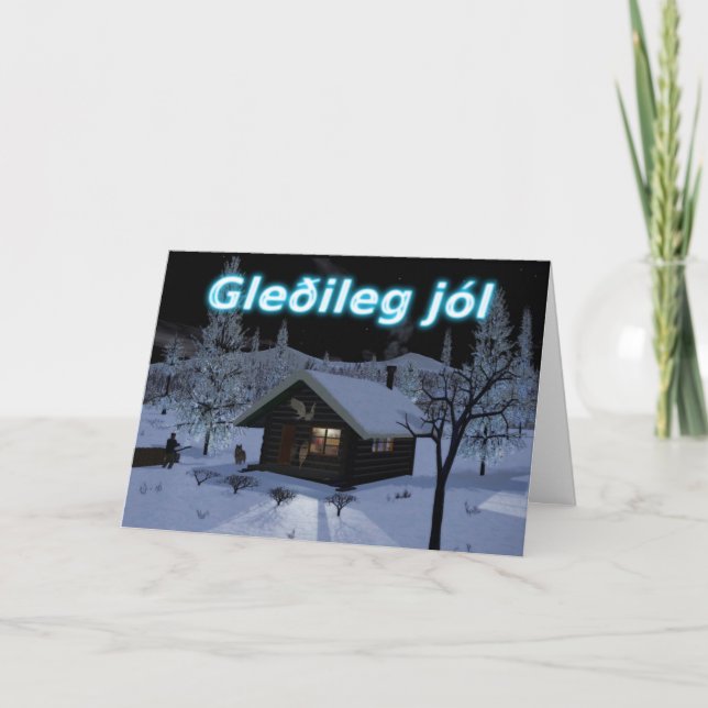 Tarjeta Festiva Moroz - Frost (Anverso)