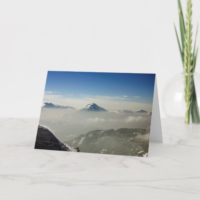 Tarjeta Festiva Morzine France (Anverso)