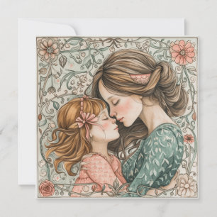 Tarjeta Festiva Motherhood Radiance: Sweet Notes