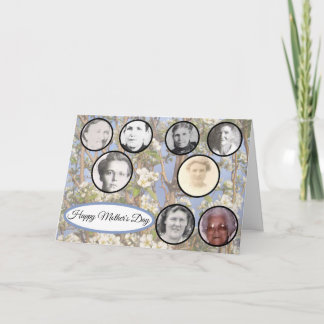 Tarjeta Festiva Mothers and Stepmother Photos Mothers Day Holiday