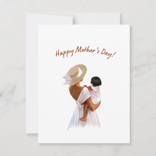 Tarjeta Festiva Mother's day Card (Anverso)
