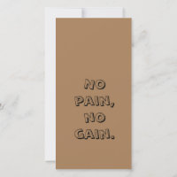 Motivación de gimnasio Texto personalizado y marró