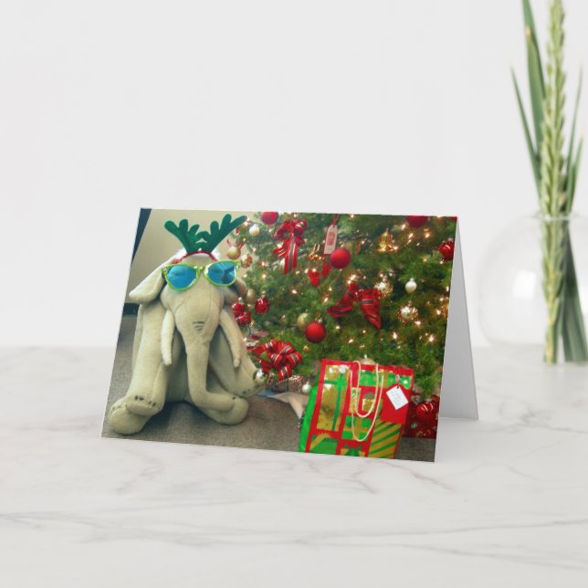 Tarjeta Festiva Ms Ella Holiday Card (Anverso)