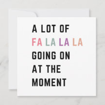 Mucha Fa La La La Sucediendo En Este Momento