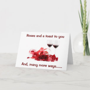 TARJETA FESTIVA MUCHAS MANERAS DE MOSTRAR "MI AMOR PARA TI"