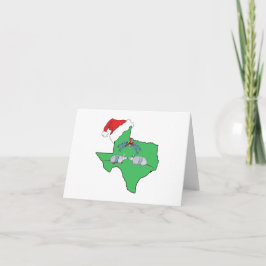 Tarjeta Festiva Muelleto de Texas