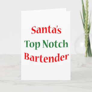 Tarjeta Festiva Muesca de BartenderTop