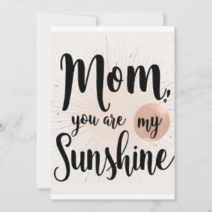 Tarjeta Festiva Mug del Día de la Madre Personalizada - Regalo Per