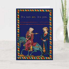 Tarjeta Festiva Mujer, Hombre, Lanza: Personalizable