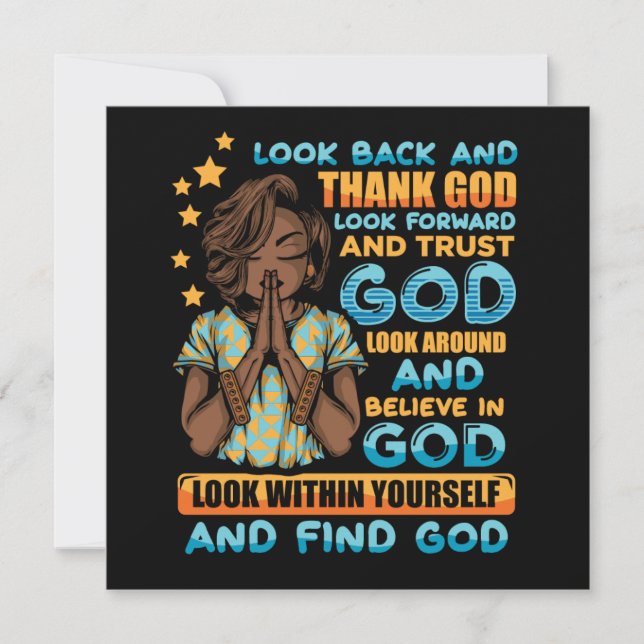 Tarjeta Festiva Mujeres cristianas negras melanin sista amigas (Anverso)